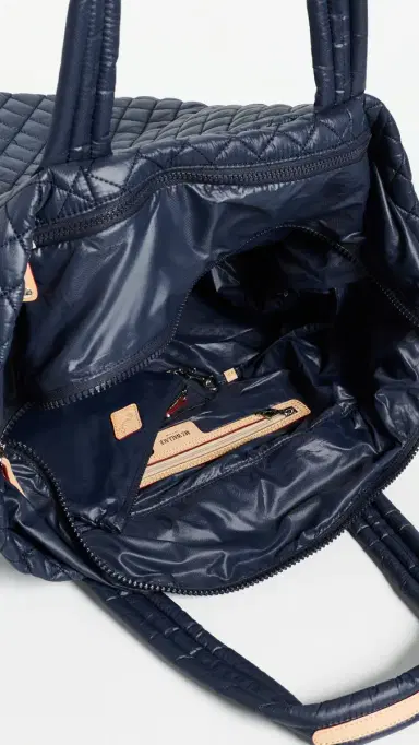 MZ Wallace Large Metro Deluxe Tote Navy One Size | Thumbnail 6 MZ Wallace Large Metro Deluxe Tote Navy One Size | Thumbnail 6