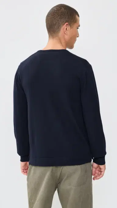 OFFICINE GÉNÉRALE Nina Merino Wool weater Navy | Thumbnail 3 OFFICINE GÉNÉRALE Nina Merino Wool weater Navy | Thumbnail 3