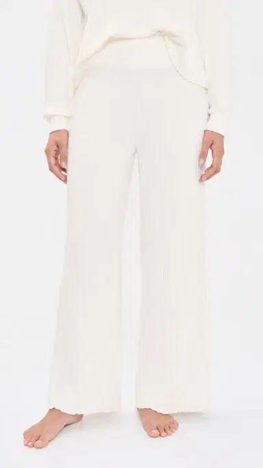 Z Supply Dawn mocked Rib Pants Bone | Thumbnail 2 Z Supply Dawn mocked Rib Pants Bone | Thumbnail 2