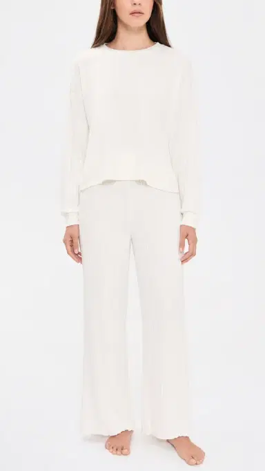 Z Supply Dawn mocked Rib Pants Bone | Thumbnail 5 Z Supply Dawn mocked Rib Pants Bone | Thumbnail 5