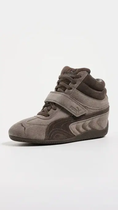 Puma Speedcat Wedge Sneakers Totally Taupe/Chocolate | Thumbnail 2 Puma Speedcat Wedge Sneakers Totally Taupe/Chocolate | Thumbnail 2