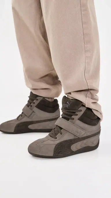 Puma Speedcat Wedge Sneakers Totally Taupe/Chocolate | Thumbnail 3 Puma Speedcat Wedge Sneakers Totally Taupe/Chocolate | Thumbnail 3