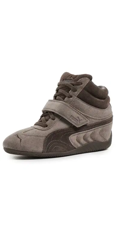 Puma Speedcat Wedge Sneakers Totally Taupe/Chocolate | Thumbnail 1 Puma Speedcat Wedge Sneakers Totally Taupe/Chocolate | Thumbnail 1