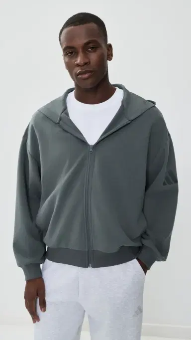 Adidas Soft Lux Hoodie | Thumbnail 3 Adidas Soft Lux Hoodie | Thumbnail 3