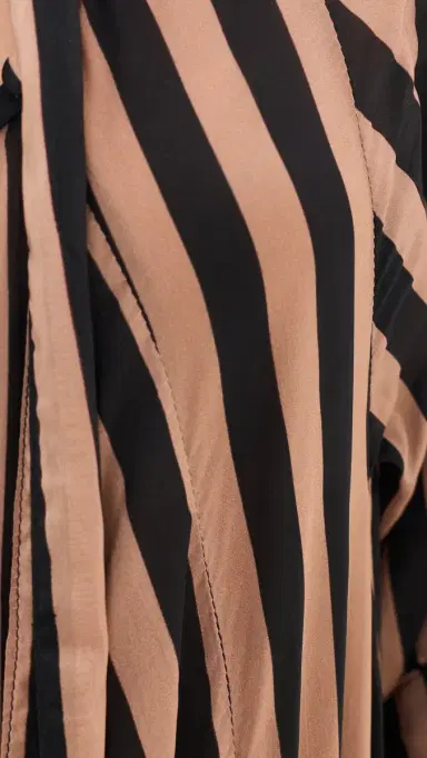 Natalie Martin Collection Monét Dress Thick tripe Black & Tan | Thumbnail 6 Natalie Martin Collection Monét Dress Thick tripe Black & Tan | Thumbnail 6
