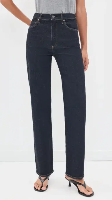 AGOLDE Harper Relaxed Straight Jeans Rinse 26 | Thumbnail 2 AGOLDE Harper Relaxed Straight Jeans Rinse 26 | Thumbnail 2