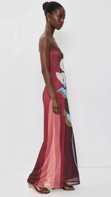 Dress To Brisa Strapless Maxi Dress ulticolor Brisa | Thumbnail 4 Dress To Brisa Strapless Maxi Dress ulticolor Brisa | Thumbnail 4