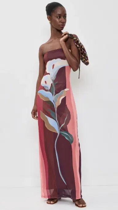 Dress To Brisa Strapless Maxi Dress ulticolor Brisa | Thumbnail 5 Dress To Brisa Strapless Maxi Dress ulticolor Brisa | Thumbnail 5