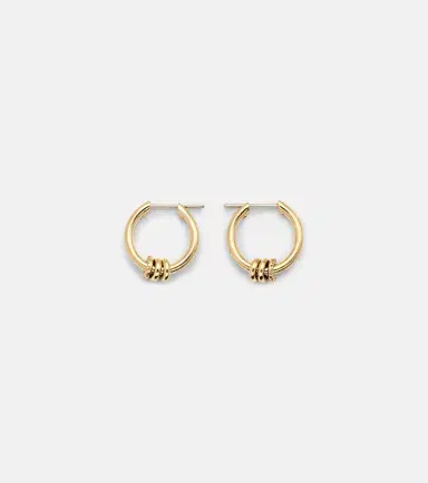 Spinelli Kilcollin Ara 18kt gold earrings with white diamonds | Thumbnail 2 Spinelli Kilcollin Ara 18kt gold earrings with white diamonds | Thumbnail 2