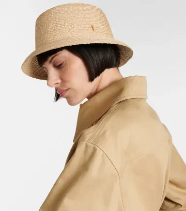 Saint Laurent Maglina straw bucket hat | Thumbnail 4 Saint Laurent Maglina straw bucket hat | Thumbnail 4