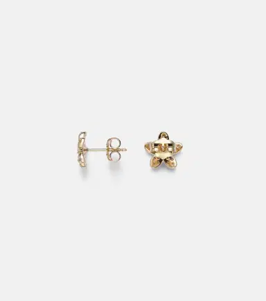 Sydney Evan 14kt gold earrings with diamonds | Thumbnail 2 Sydney Evan 14kt gold earrings with diamonds | Thumbnail 2