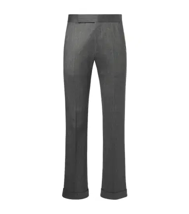 Tom Ford Mouliné wool twill straight pants | Thumbnail 1 Tom Ford Mouliné wool twill straight pants | Thumbnail 1