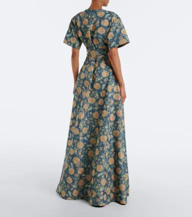 Markarian Margaretta belted floral gown | Thumbnail 2 Markarian Margaretta belted floral gown | Thumbnail 2