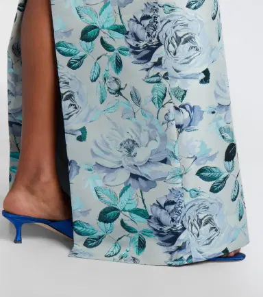 Markarian Robin belted floral brocade gown | Thumbnail 2 Markarian Robin belted floral brocade gown | Thumbnail 2