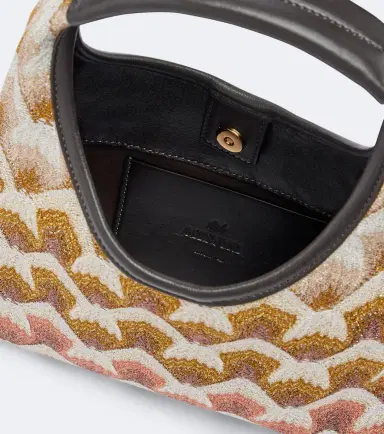 Missoni Wave Small lamé top-handle bag | Thumbnail 3 Missoni Wave Small lamé top-handle bag | Thumbnail 3