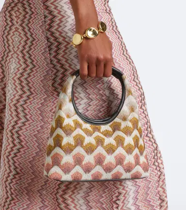 Missoni Wave Small lamé top-handle bag | Thumbnail 4 Missoni Wave Small lamé top-handle bag | Thumbnail 4