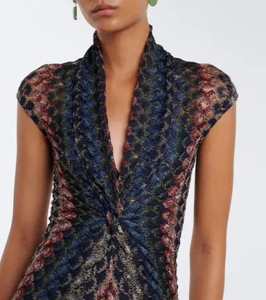 Missoni Gathered knitted maxi dress | Thumbnail 2 Missoni Gathered knitted maxi dress | Thumbnail 2