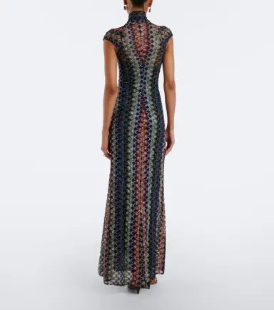Missoni Gathered knitted maxi dress | Thumbnail 4 Missoni Gathered knitted maxi dress | Thumbnail 4