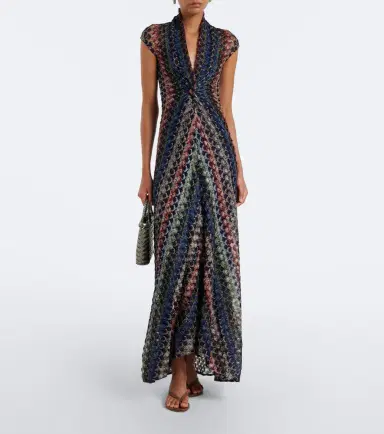 Missoni Gathered knitted maxi dress | Thumbnail 5 Missoni Gathered knitted maxi dress | Thumbnail 5