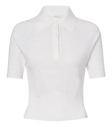 Givenchy Cotton and silk polo sweater | Thumbnail 1 Givenchy Cotton and silk polo sweater | Thumbnail 1