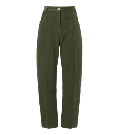 Blazé Milano Blazé Milano Sorraia cotton corduroy barrel-leg pants | Thumbnail 1 Blazé Milano Blazé Milano Sorraia cotton corduroy barrel-leg pants | Thumbnail 1