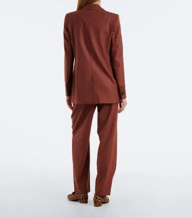 Blazé Milano Blazé Milano Fox wool and cashmere straight pants | Thumbnail 3 Blazé Milano Blazé Milano Fox wool and cashmere straight pants | Thumbnail 3