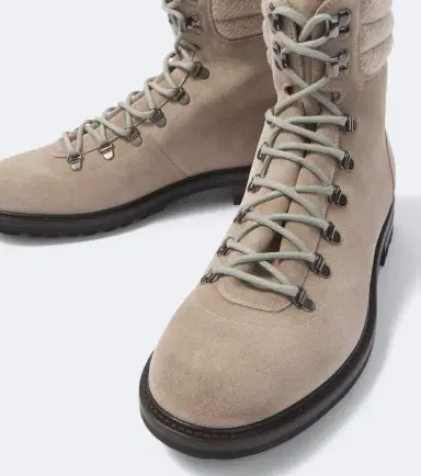 Kiton Suede lace-up boots | Thumbnail 5 Kiton Suede lace-up boots | Thumbnail 5