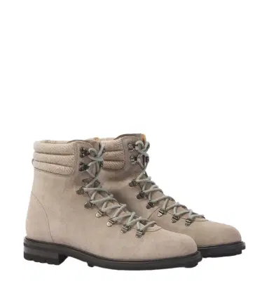 Kiton Suede lace-up boots | Thumbnail 1 Kiton Suede lace-up boots | Thumbnail 1