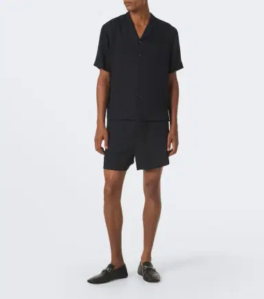 Gucci GG jacquard silk bowling shirt | Thumbnail 2 Gucci GG jacquard silk bowling shirt | Thumbnail 2