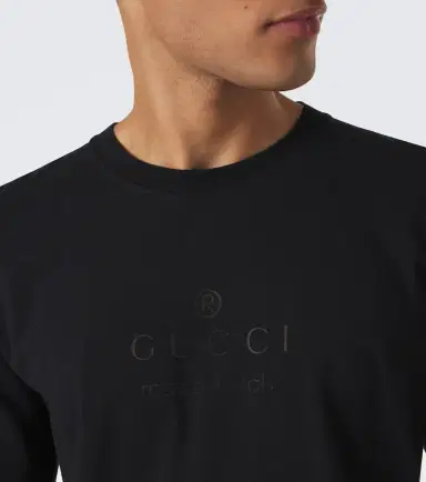 Gucci Printed cotton-blend jersey T-shirt | Thumbnail 4 Gucci Printed cotton-blend jersey T-shirt | Thumbnail 4