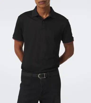 Gucci Web Stripe silk jersey polo shirt | Thumbnail 3 Gucci Web Stripe silk jersey polo shirt | Thumbnail 3