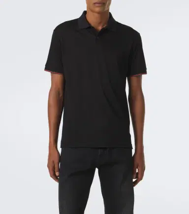 Gucci Web Stripe silk jersey polo shirt | Thumbnail 5 Gucci Web Stripe silk jersey polo shirt | Thumbnail 5
