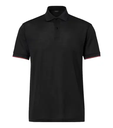 Gucci Web Stripe silk jersey polo shirt | Thumbnail 1 Gucci Web Stripe silk jersey polo shirt | Thumbnail 1