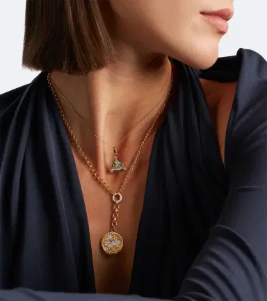 FoundRae Resilience Blossoms Medium 18kt gold necklace with diamonds | Thumbnail 7 FoundRae Resilience Blossoms Medium 18kt gold necklace with diamonds | Thumbnail 7