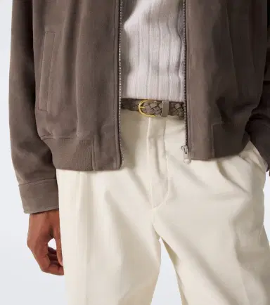 Lardini Braided suede belt | Thumbnail 3 Lardini Braided suede belt | Thumbnail 3