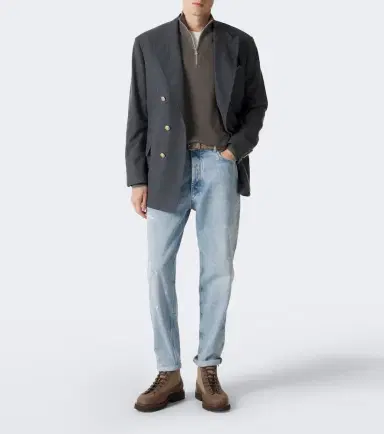 Brunello Cucinelli Distressed straight jeans | Thumbnail 4 Brunello Cucinelli Distressed straight jeans | Thumbnail 4