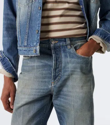 Versace Distressed straight jeans | Thumbnail 4 Versace Distressed straight jeans | Thumbnail 4