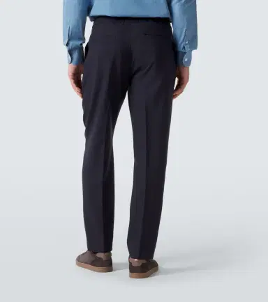 Zegna Wool tapered pants | Thumbnail 2 Zegna Wool tapered pants | Thumbnail 2