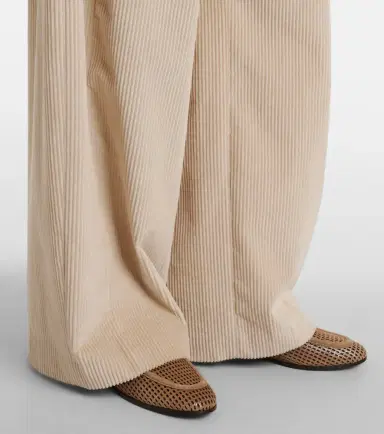 Brunello Cucinelli Monili cotton corduroy wide-leg pants | Thumbnail 3 Brunello Cucinelli Monili cotton corduroy wide-leg pants | Thumbnail 3