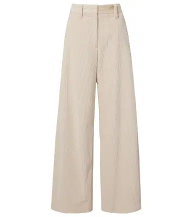 Brunello Cucinelli Monili cotton corduroy wide-leg pants | Thumbnail 1 Brunello Cucinelli Monili cotton corduroy wide-leg pants | Thumbnail 1