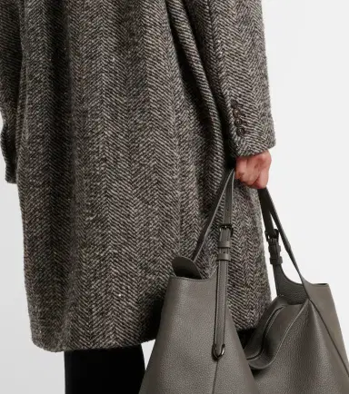 Brunello Cucinelli Herringbone wool-blend coat | Thumbnail 6 Brunello Cucinelli Herringbone wool-blend coat | Thumbnail 6
