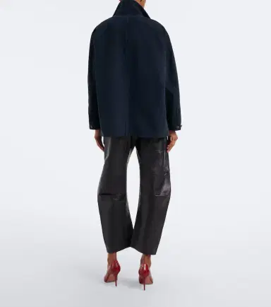 Nili Lotan Leather barrel-leg pants | Thumbnail 6 Nili Lotan Leather barrel-leg pants | Thumbnail 6