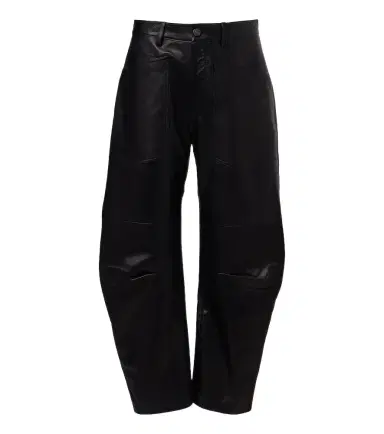 Nili Lotan Leather barrel-leg pants | Thumbnail 1 Nili Lotan Leather barrel-leg pants | Thumbnail 1
