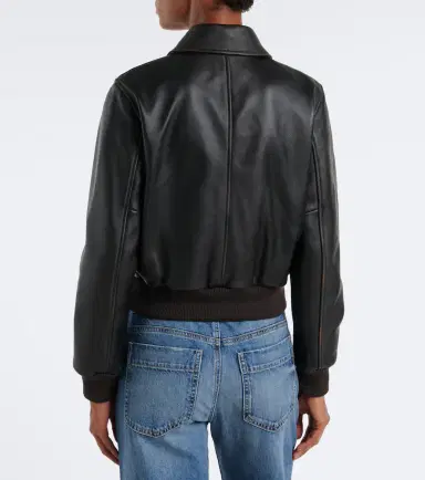 Nili Lotan Leather bomber jacket | Thumbnail 7 Nili Lotan Leather bomber jacket | Thumbnail 7