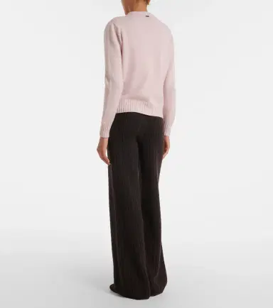 Agnona Cable-knit cashmere wide-leg pants | Thumbnail 2 Agnona Cable-knit cashmere wide-leg pants | Thumbnail 2