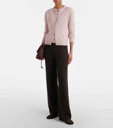 Agnona Cable-knit cashmere wide-leg pants | Thumbnail 6 Agnona Cable-knit cashmere wide-leg pants | Thumbnail 6