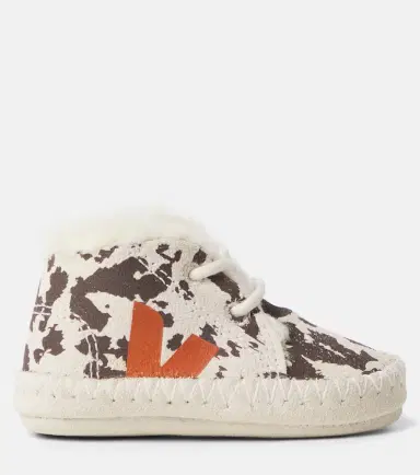 Veja Kids Baby Light ZZ printed leather booties | Thumbnail 3 Veja Kids Baby Light ZZ printed leather booties | Thumbnail 3