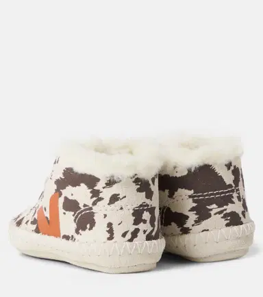 Veja Kids Baby Light ZZ printed leather booties | Thumbnail 4 Veja Kids Baby Light ZZ printed leather booties | Thumbnail 4
