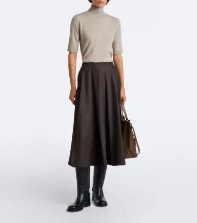 'S Max Mara Wool midi skirt | Thumbnail 4 'S Max Mara Wool midi skirt | Thumbnail 4