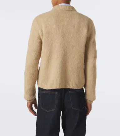 Dries Van Noten Alpaca and wool-blend cardigan | Thumbnail 4 Dries Van Noten Alpaca and wool-blend cardigan | Thumbnail 4